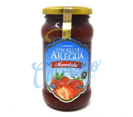 MERMELADA LIGHT FRUTILLA SABORES AREGUA 400GR(12)