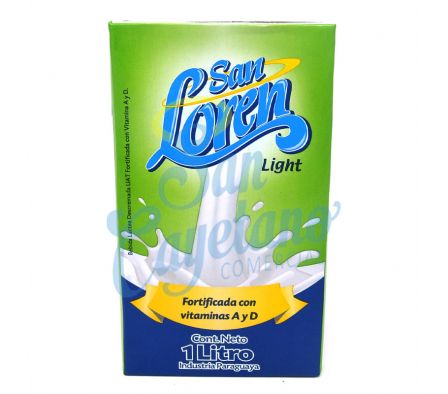 BEBIDA LACTEA LIGHT SAN LOREN 1L (12)