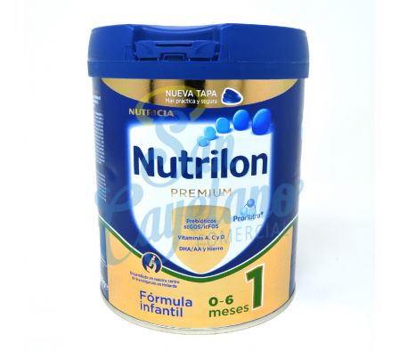 LECHE EN POLVO PREMIUM 1 0 A 6MES NUTRILON 800GR