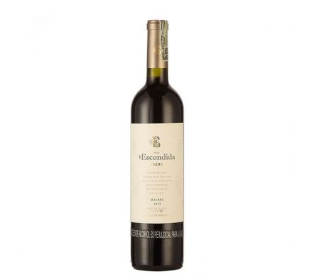 VINO MALBEC LA ESCONDIDA X 750 ML (6)