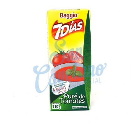 PURE DE TOMATE 7 DIAS 210GR (18)
