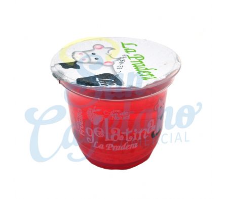 GELATINA FRUTILLA LA PRADERA 120 GR POTE 