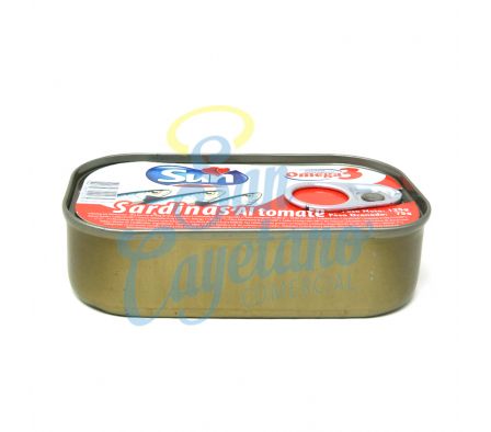 SARDINAS EN SALSA DE TOMATE SUN 125GR (50)