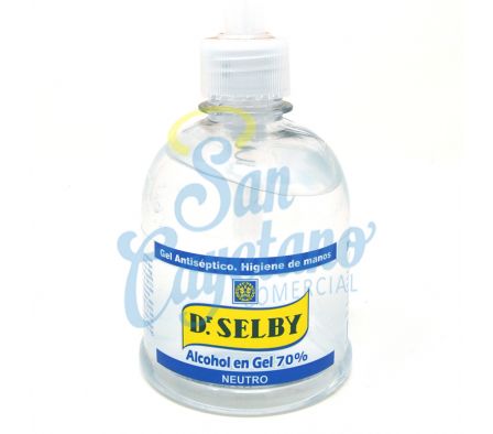 ALCOHOL EN GEL NEUTRO DR.SELBY 315ML.(36)