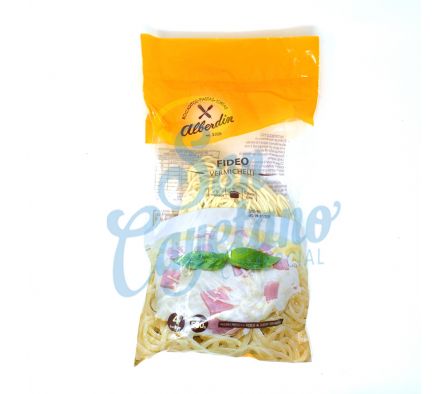 FIDEOS AL HUEVO VERMICHELLI FRESCO ALBERDIN 500GR
