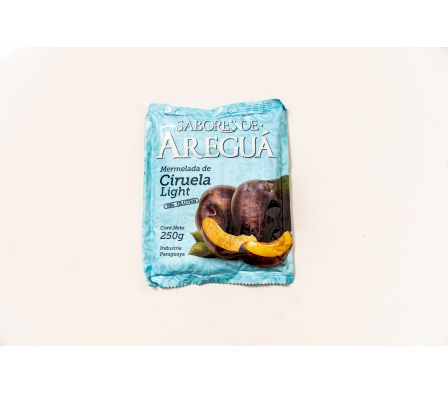 MERMELADA DE CIRUELA LIGHT S.AREGUA SACHET 250(24)