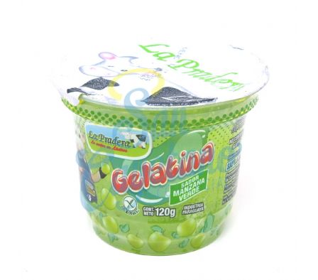 GELATINA MANZANA V LA PRADERA.120GR 