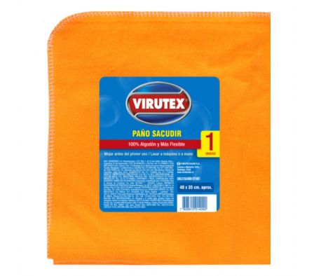 PAÑO AMARILLO  DE FRANELA VIRUTEX (50)