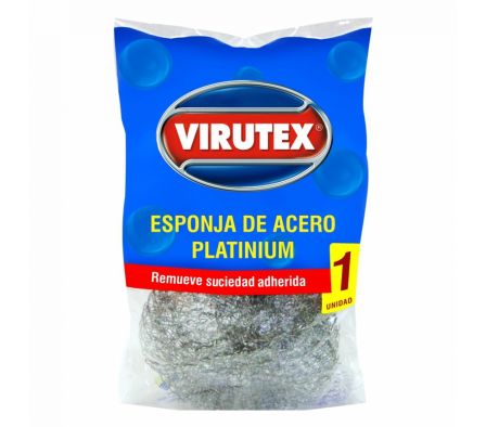 ESPONJA INOXIDABLE PLATINUM VIRUTEX (60)