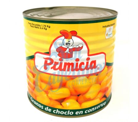 CHOCLO EN CONSERVA PRIMICIA X 2.6 KG (6)