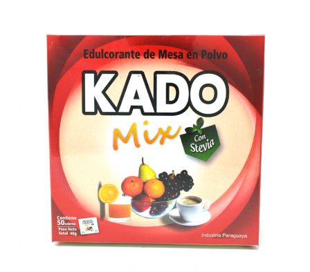 KADO EDULCORANTE  MIX EN POLVO 80GR.(30)
