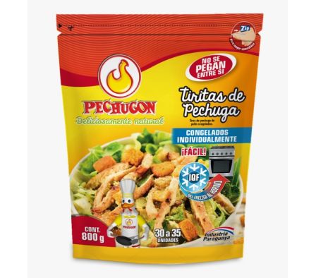 TIRITAS CONGELADAS PECHUGON 800GR