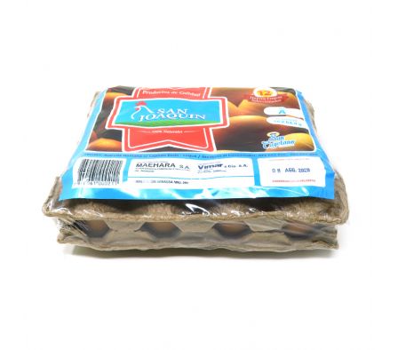 HUEVO SAN JOAQUIN TIPO A X 12 UNIDADES