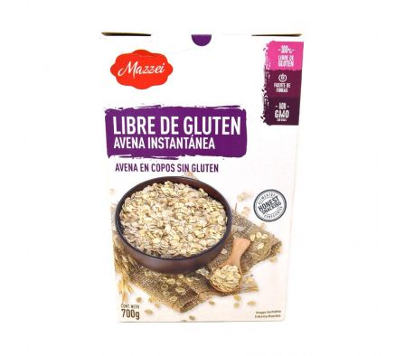 AVENA INSTANTANEA MAZZEI S/GLUTEN CAJA 600GR(12)