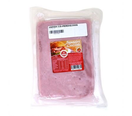 JAMON COCIDO PERDIGAO FETEADO 200GR