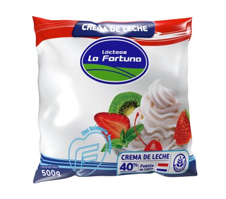 CREMA DE LECHE LA FORTUNA SACHET 500ML