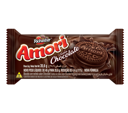 GALLETITA RELL CHOCOLATE AMORI RICHESTER35,6GR(40)
