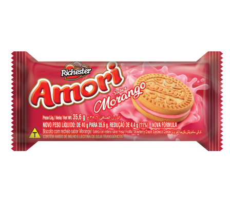 GALLETITA RELL MORANGO AMORI RICHESTER35.6GR(40)