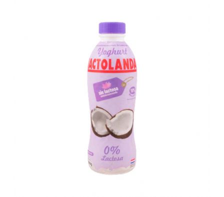 YOGUR SEMIDE S/LACTOSA COCO LACTOLANDA 900GR