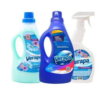 JABON P/ROPAS 1L-SUAV1L-PLANCHA FACIL 500ML VERAPA