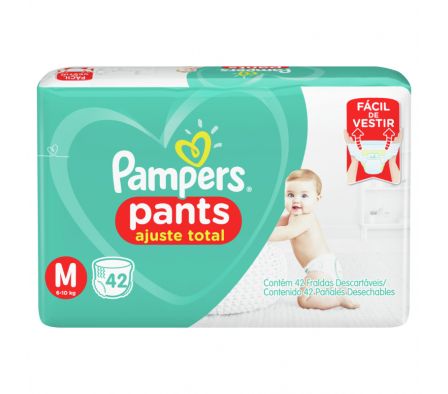 PAÑAL AJUSTE TOTAL MEDIANO PAMPERS 42UND (4)
