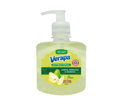 JABON LIQUIDO P/MANOS PERA VERAPA 370ML 