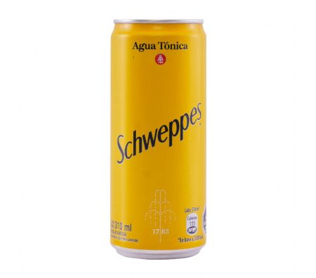 AGUA TONICA LATA SCHWEPPES 310ML (6) 