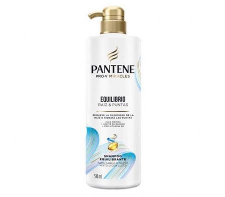 SHAMPOO EQUILIBRIO RAIZ Y PUNTA PANTENE 510ML 