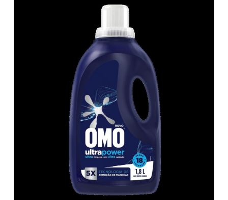 JABON LIQUIDO P/ROPAS ULTRA POWER OMO 1.8LT 
