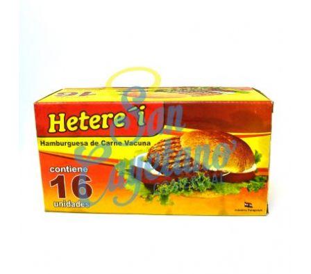 HAMBURGUESA CARNE HETEREI CAJA 18 UNIDAD(18)