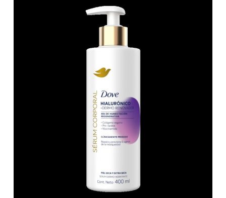 SERUM CORPORAL HIALURONICO DOVE 400ML 