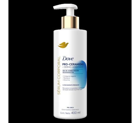 SERUM CORPORAL PRO+CERAMIDAS DOVE 400ML (12)