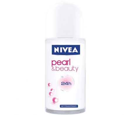 DESODORANTE PEARL&BEAUTY NIVEA 50ML ROLL ON (12)