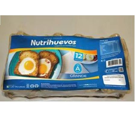 HUEVO NUTRIHUEVOS A CAJA 12UND 