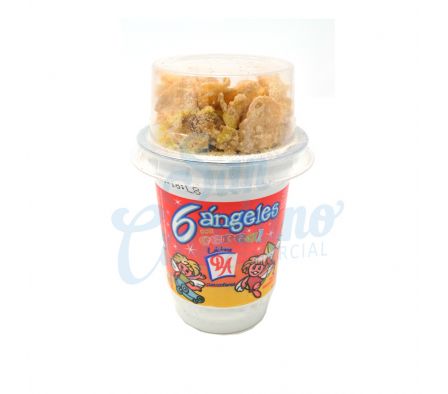 YOGUR ENTERO C/CEREAL 6 ANGELES DOÑA ANGELA140GR
