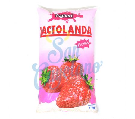 YOGUR FRUTTIGURT BEBIBLE FRUTILLA LACTOLANDA  1 LT