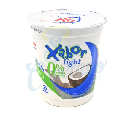 YOGUR LIGHT DE COCO XABOR POTE DOÑA ANGELA 350GR.