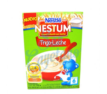 CEREAL INFANTIL HIERRO +TRIGO-LECHE NESTUM250GR(24
