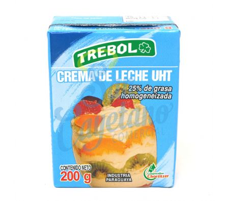 CREMA DE LECHE TREBOL EN TETRA 200ML (30)