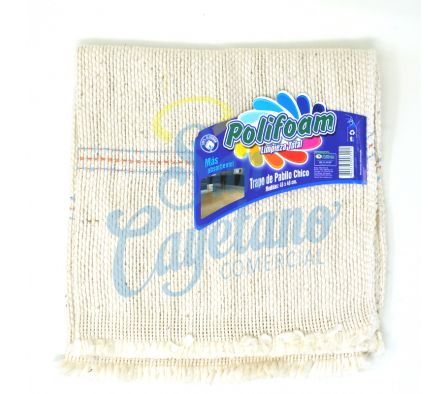 TRAPO DE PISO PABILO CHICO POLIFOAM 45X45 (25)