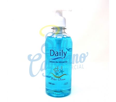 JAB. LIQUIDO GLIC.BLUE OCEN 350ML C/VALVULA(12)